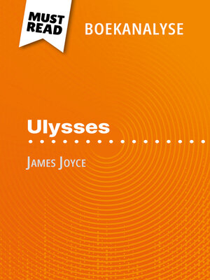 cover image of Ulysses van James Joyce (Boekanalyse)